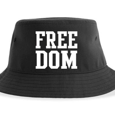 Freedom Logo Sustainable Bucket Hat