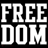 Freedom Logo Drawstring Bag