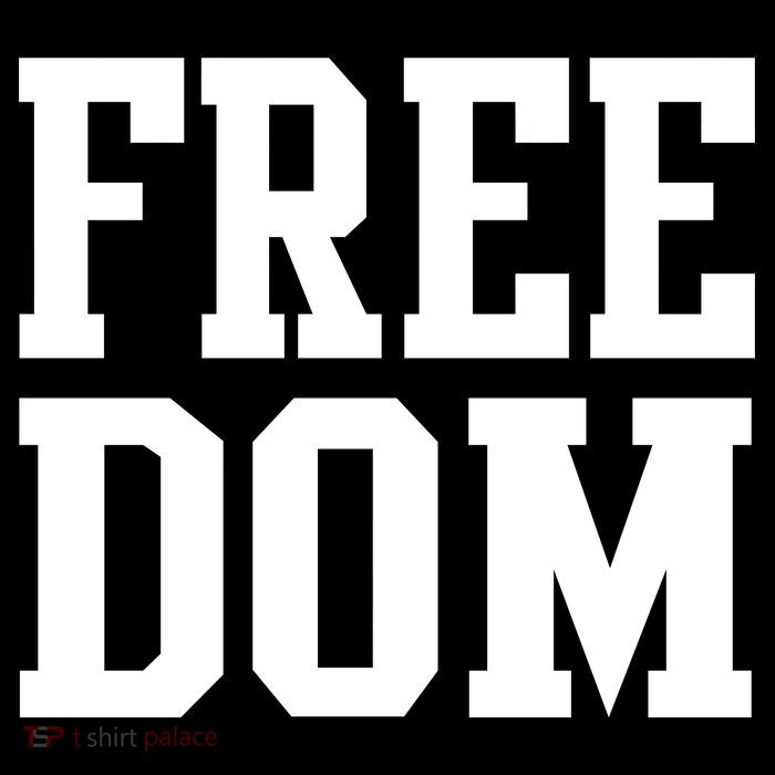 Freedom Logo Drawstring Bag
