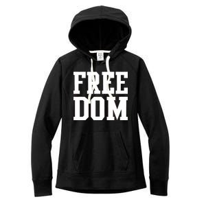 Freedom Logo Women's Fleece Hoodie