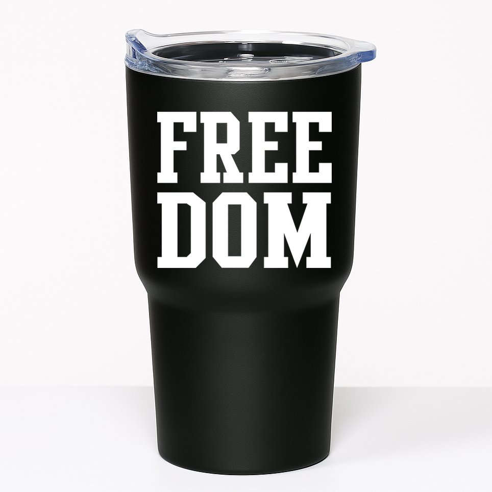 Freedom Logo Tumbler