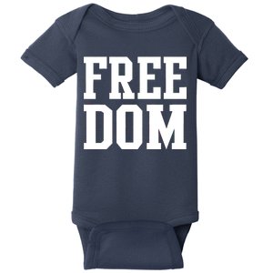 Freedom Logo Baby Bodysuit