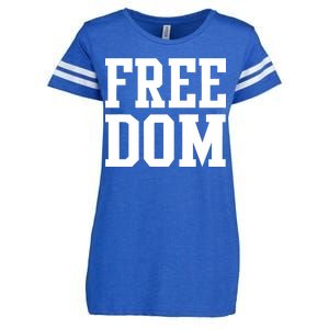 Freedom Logo Enza Ladies Jersey Football T-Shirt