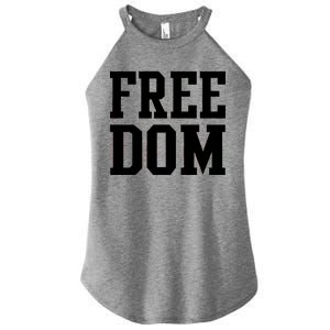 Freedom Logo Women's Perfect Tri Rocker Tank