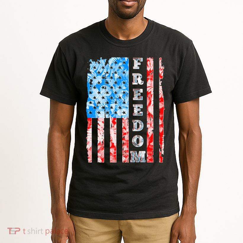 Freedom Nature USA Flag Tall T-Shirt