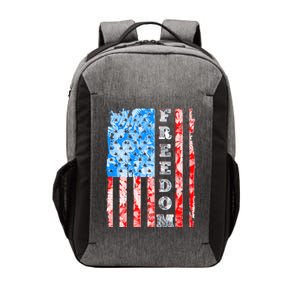 Freedom Nature USA Flag Vector Backpack