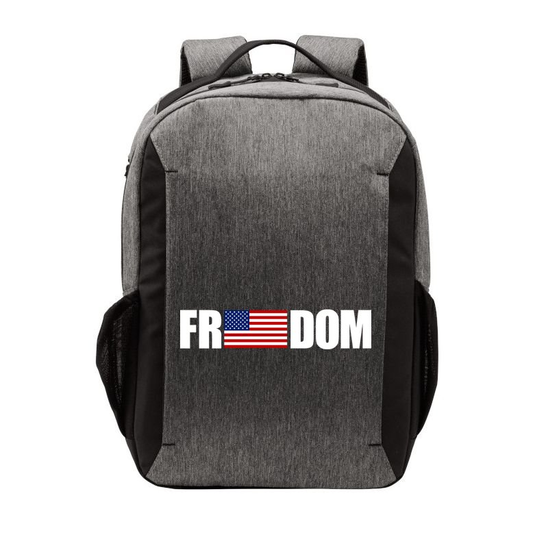 Freedom Simple Logo Vector Backpack