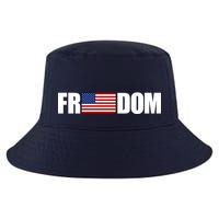 Freedom Simple Logo Cool Comfort Performance Bucket Hat