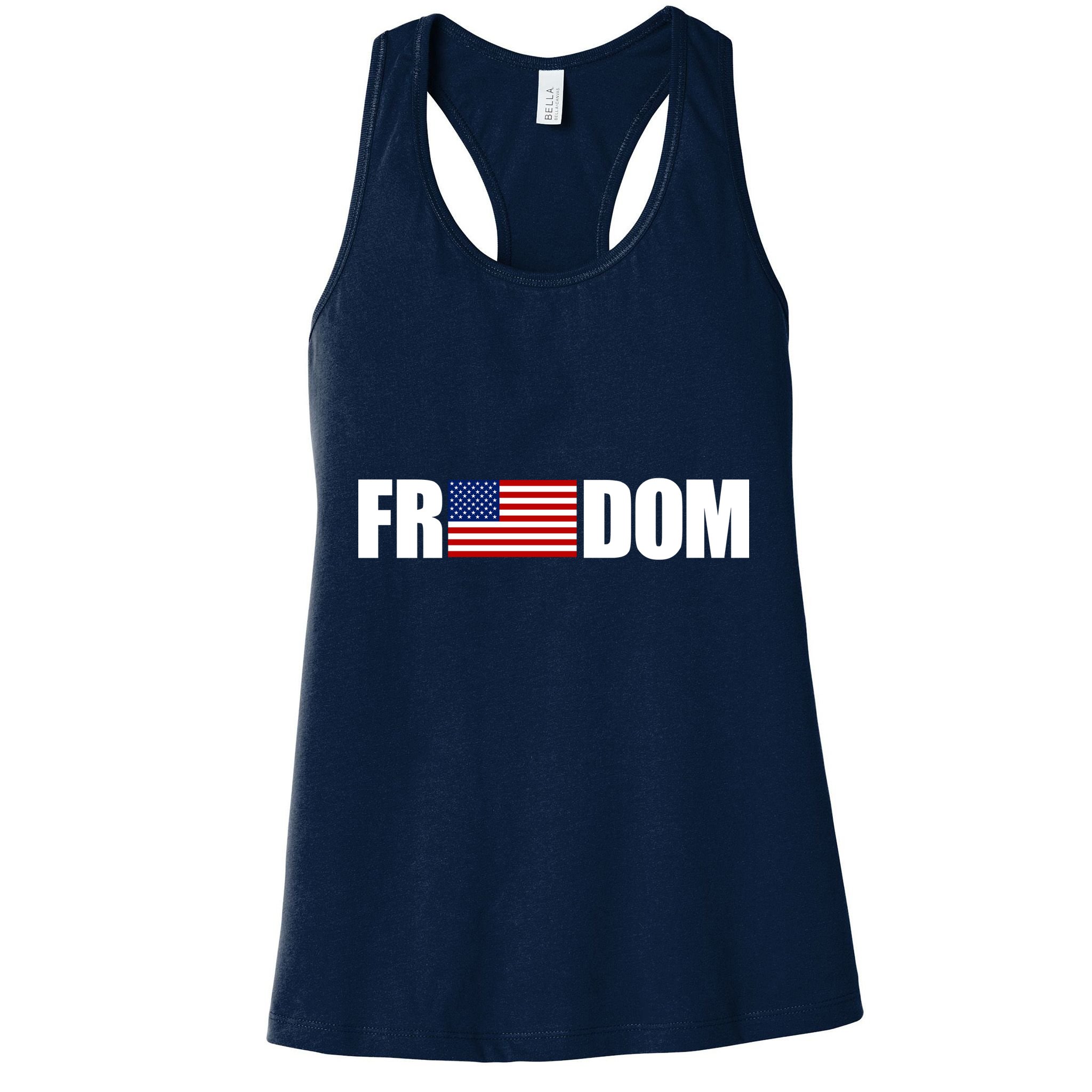 Freedom Simple Logo Womens Tank Top