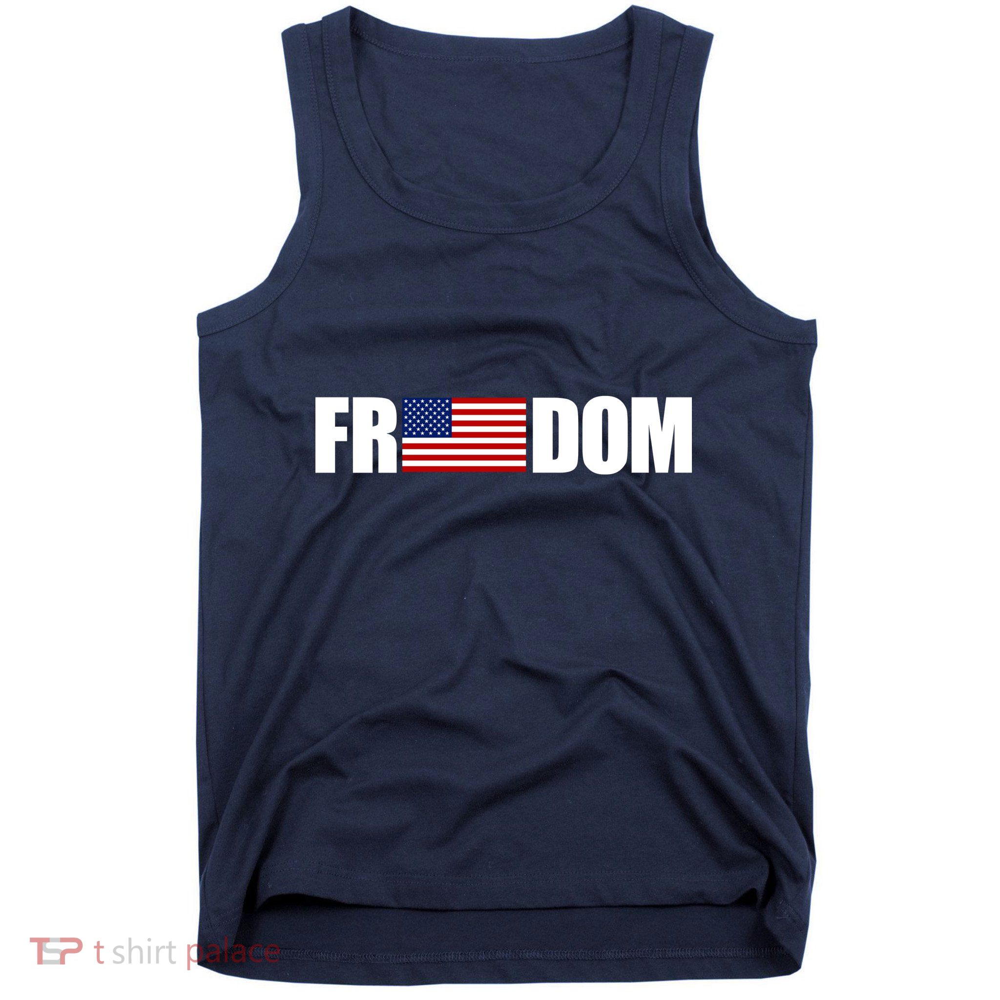Freedom Simple Logo Tank Top