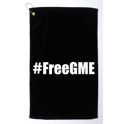 FreeGME Hashtag Stocks Gamestop Stock Market Golf Towel