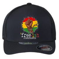 Freeish Juneteenth June 19 Fist Breaking Chains Flexfit Unipanel Trucker Cap