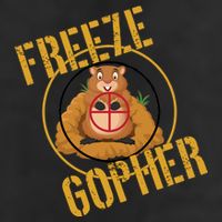 Freeze Gopher Garment-Dyed Fleece Hoodie