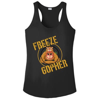 Freeze Gopher Ladies PosiCharge Competitor Racerback Tank