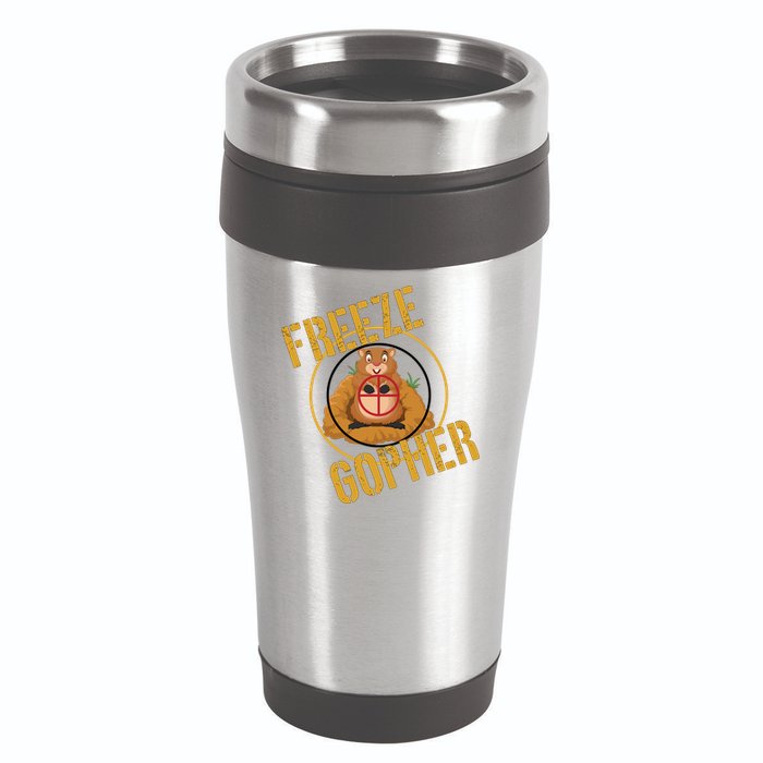 Freeze Gopher 16oz Travel Tumbler