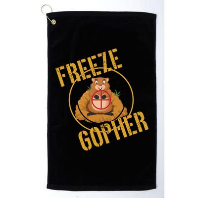 Freeze Gopher Platinum Collection Golf Towel