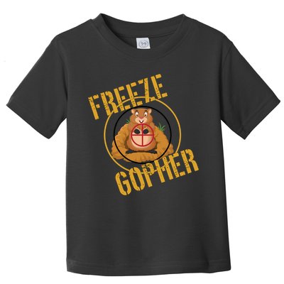 Freeze Gopher Toddler T-Shirt