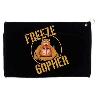 Freeze Gopher Grommeted Golf Towel