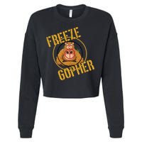 Freeze Gopher Cropped Pullover Crew