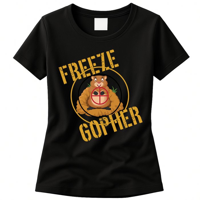 Freeze Gopher Womens T-Shirt