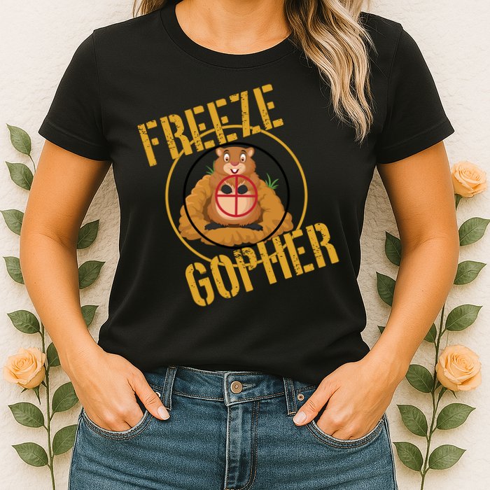 Freeze Gopher Womens T-Shirt