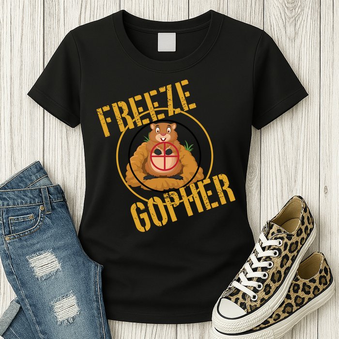 Freeze Gopher Womens T-Shirt