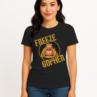 Freeze Gopher Womens T-Shirt