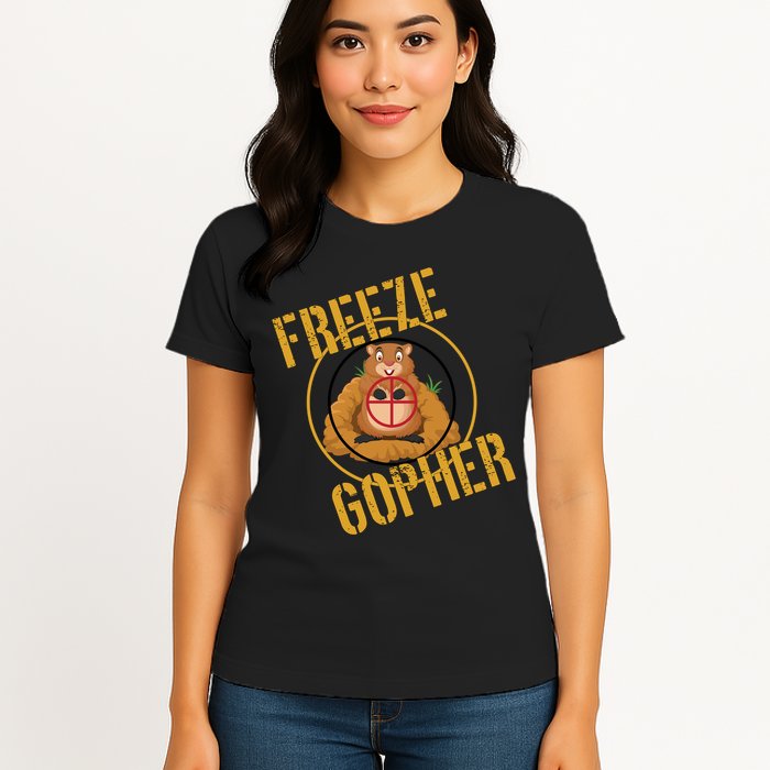 Freeze Gopher Womens T-Shirt