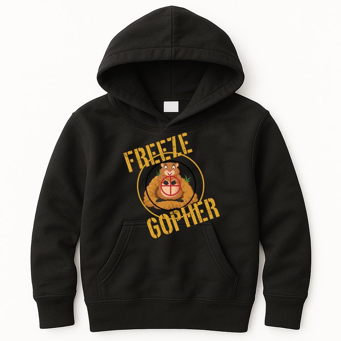 Freeze Gopher Kids Hoodie