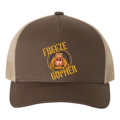 Freeze Gopher Yupoong Adult 5-Panel Trucker Hat