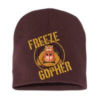 Freeze Gopher Short Acrylic Beanie