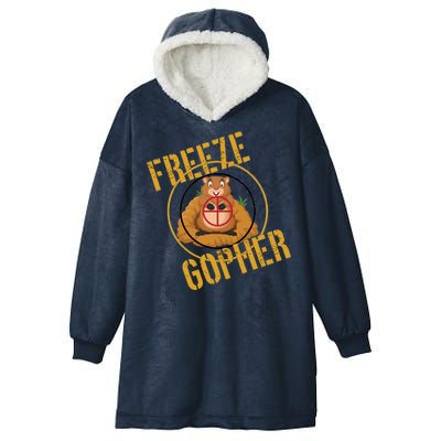 Freeze Gopher Hooded Wearable Blanket