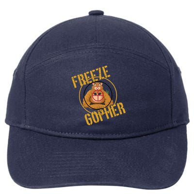 Freeze Gopher 7-Panel Snapback Hat