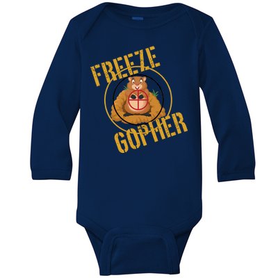 Freeze Gopher Baby Long Sleeve Bodysuit