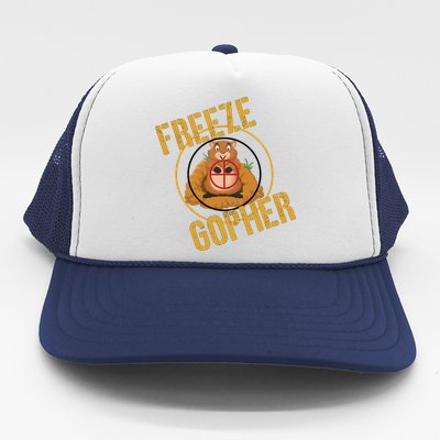 Freeze Gopher Trucker Hat