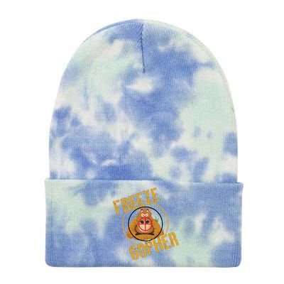 Freeze Gopher Tie Dye 12in Knit Beanie