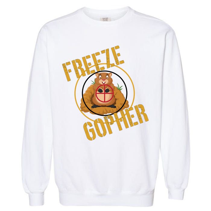 Freeze Gopher Garment-Dyed Sweatshirt