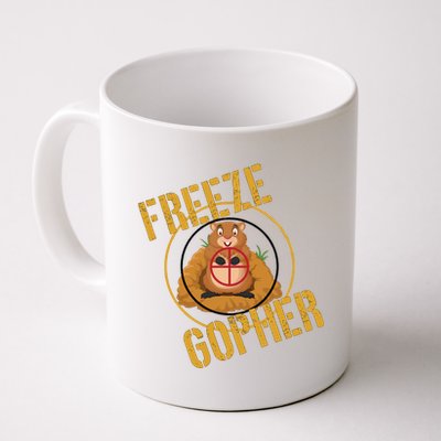 Freeze Gopher Coffee Mug