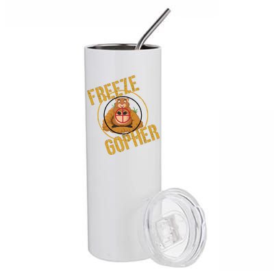 Freeze Gopher Stainless Steel Tumbler