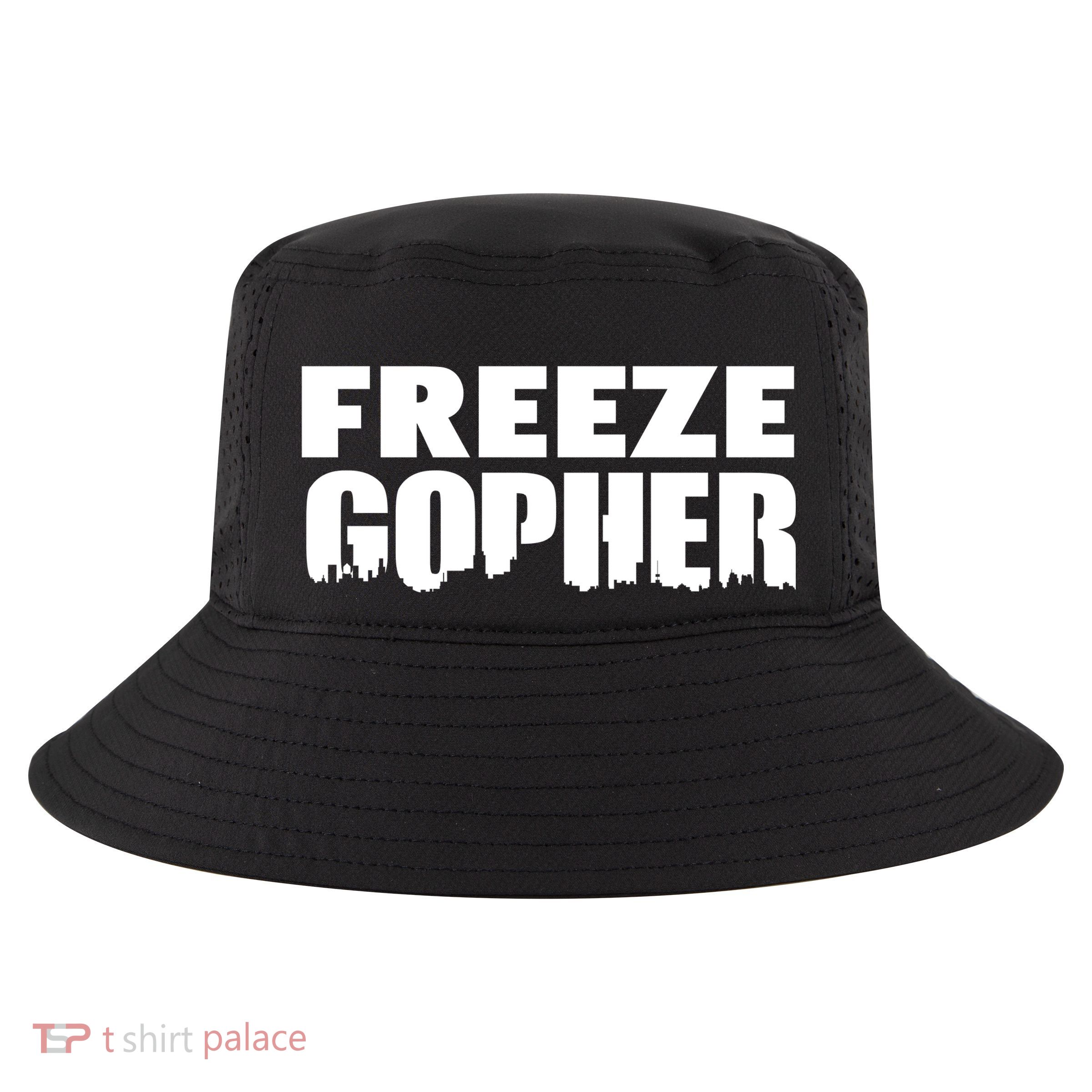 Freeze Gopher Logo Cool Comfort Performance Bucket Hat