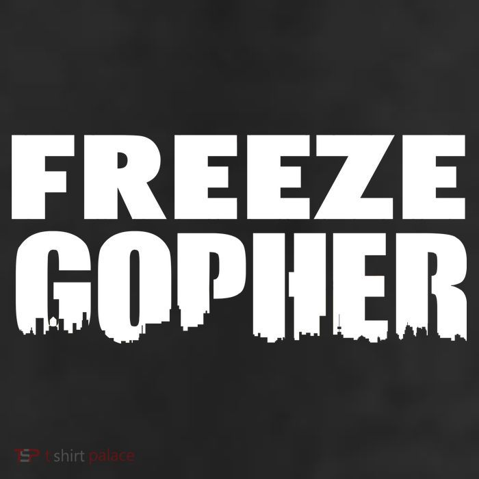 Freeze Gopher Logo Cool Comfort Performance Bucket Hat