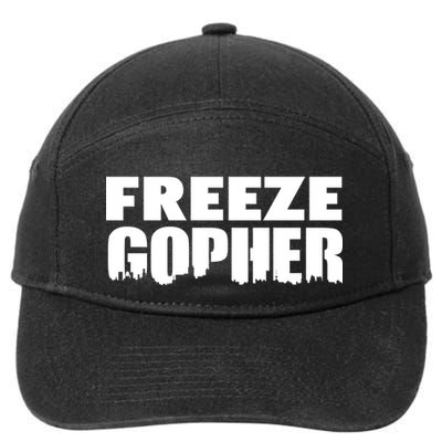 Freeze Gopher Logo 7-Panel Snapback Hat