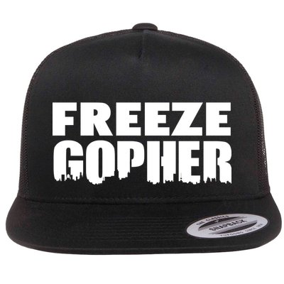 Freeze Gopher Logo Flatbill Hat