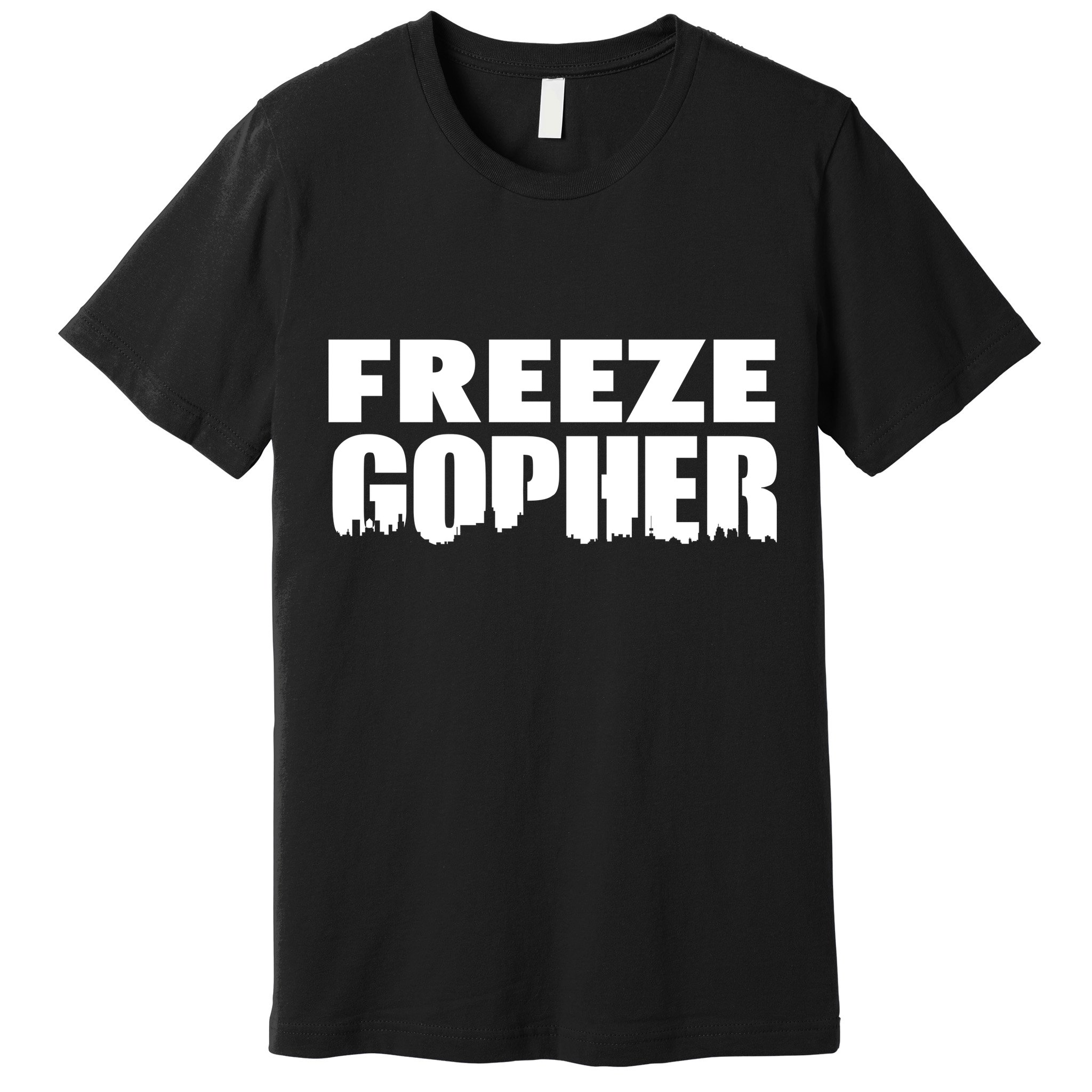 Freeze Gopher Logo Premium T-Shirt