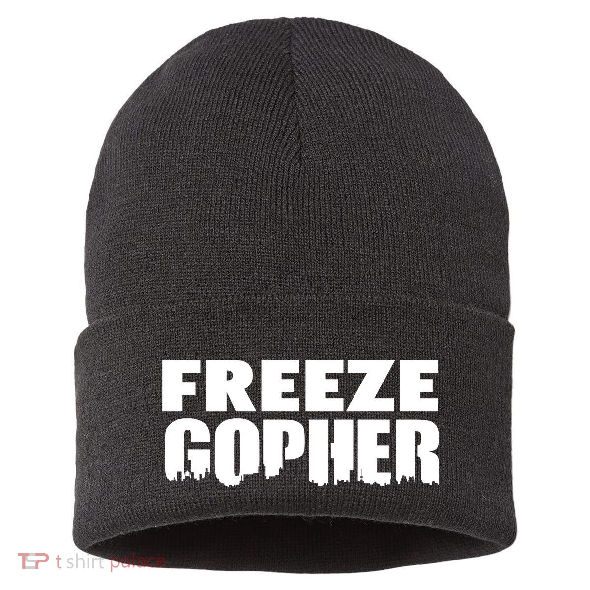 Freeze Gopher Logo Sustainable Knit Beanie