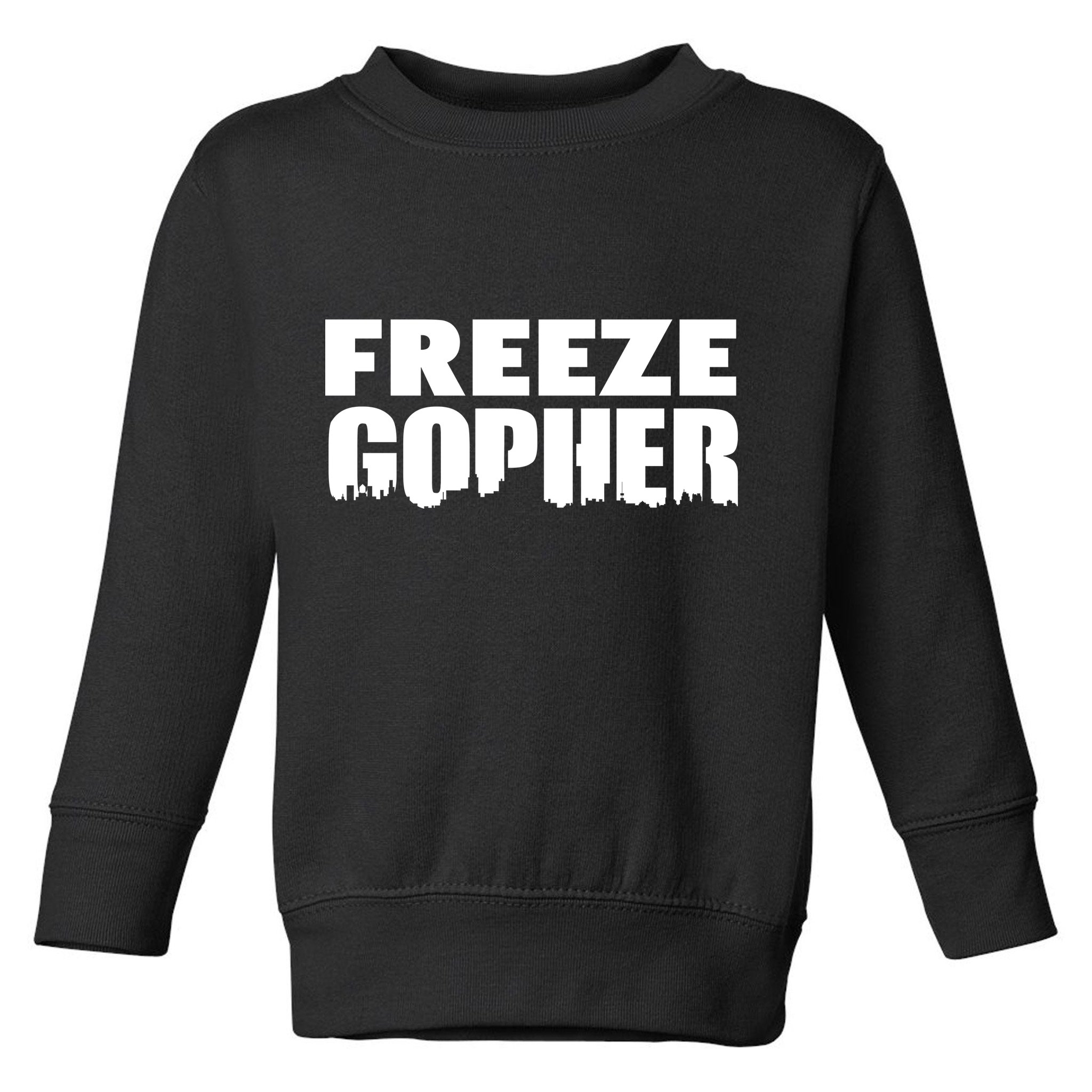 Freeze Gopher Logo Toddler Sweatshirt