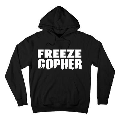 Freeze Gopher Logo Tall Hoodie