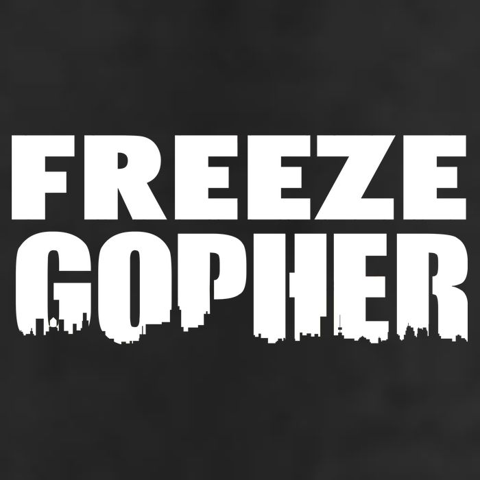 Freeze Gopher Logo Golf Towel