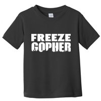 Freeze Gopher Logo Toddler T-Shirt