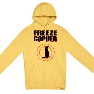 Freeze Gopher Target Premium Pullover Hoodie